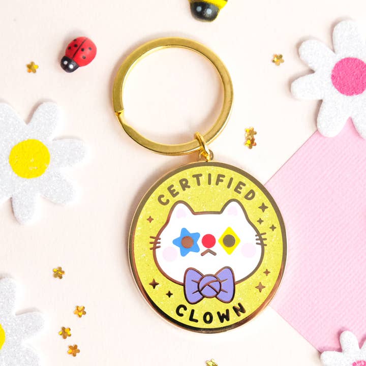 Certificeret klovnekattens nøglering for engroshandel hos Sparkles in the Wild