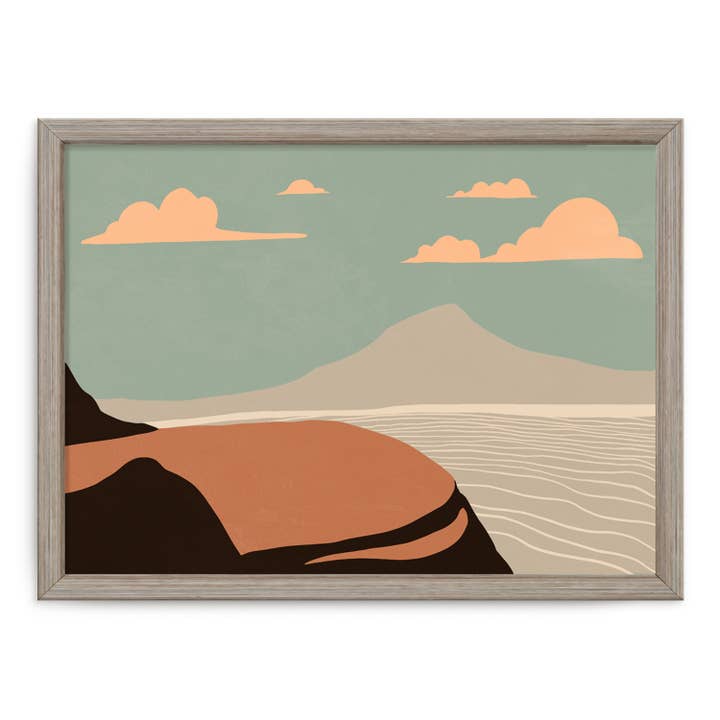 'Summer Nomad IV' Framed Print Wall Art by ChiChi Décor for wholesale by Ready2hangart, Inc.