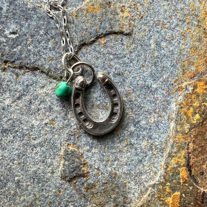 Wild Mountain Soul Designs - Wholesale Pendant/Charm Necklace - Silver Western Horseshoe Pendant8
