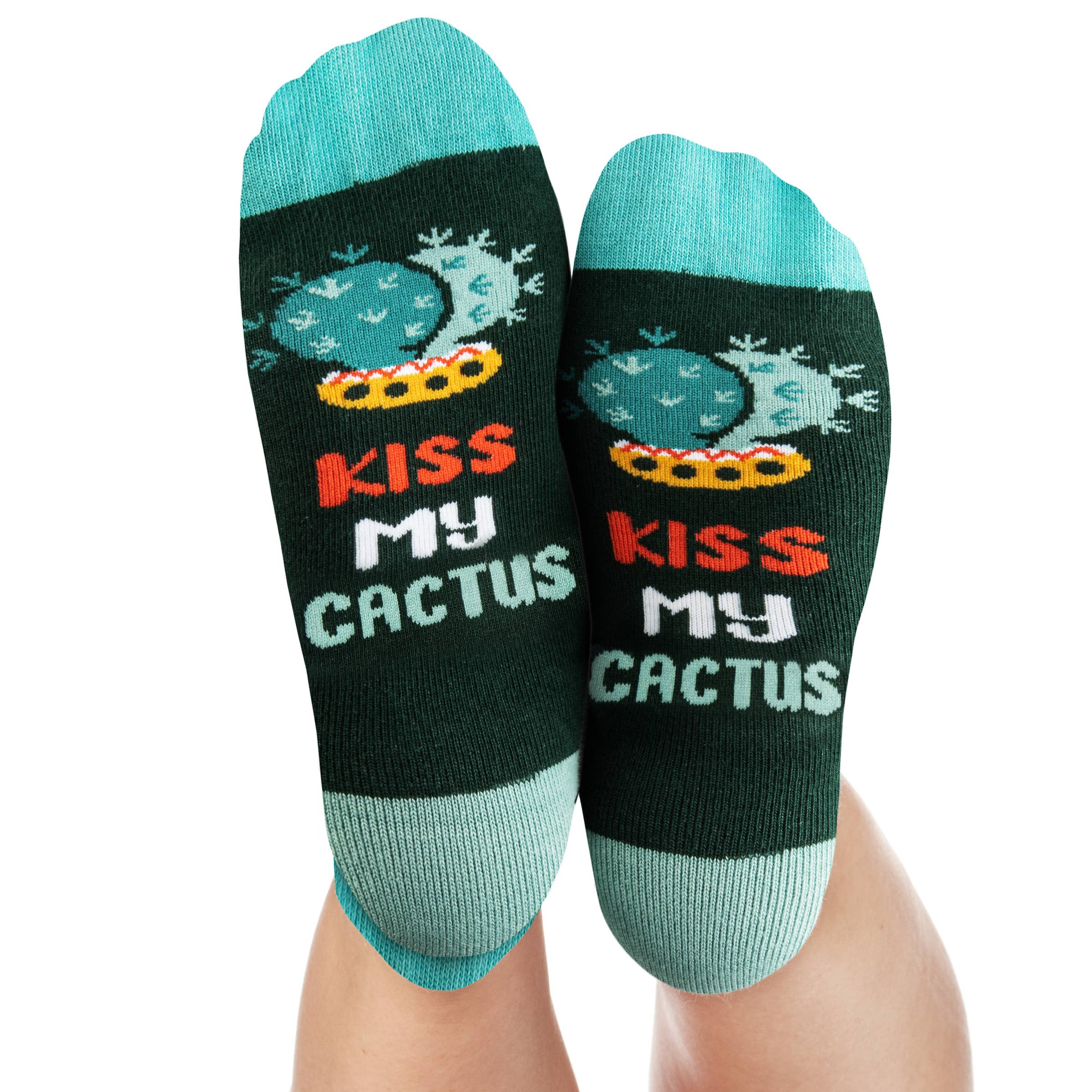 Lavley - Wholesale Socks - Women's - Kiss My Cactus Ankle Socks1