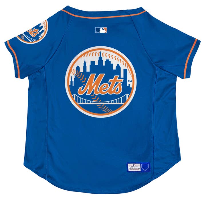 Little Earth Productions - Wholesale Pet Jersey - Dog - MLB New York Mets Pet Stretch Jersey0