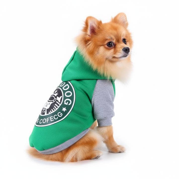 Sporty Fleece Hoodie for Small Dogs for wholesale by kapeit