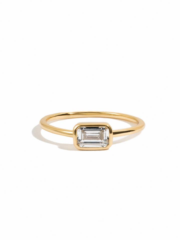 Baguette Bezel Ring for wholesale by Sami Jewels