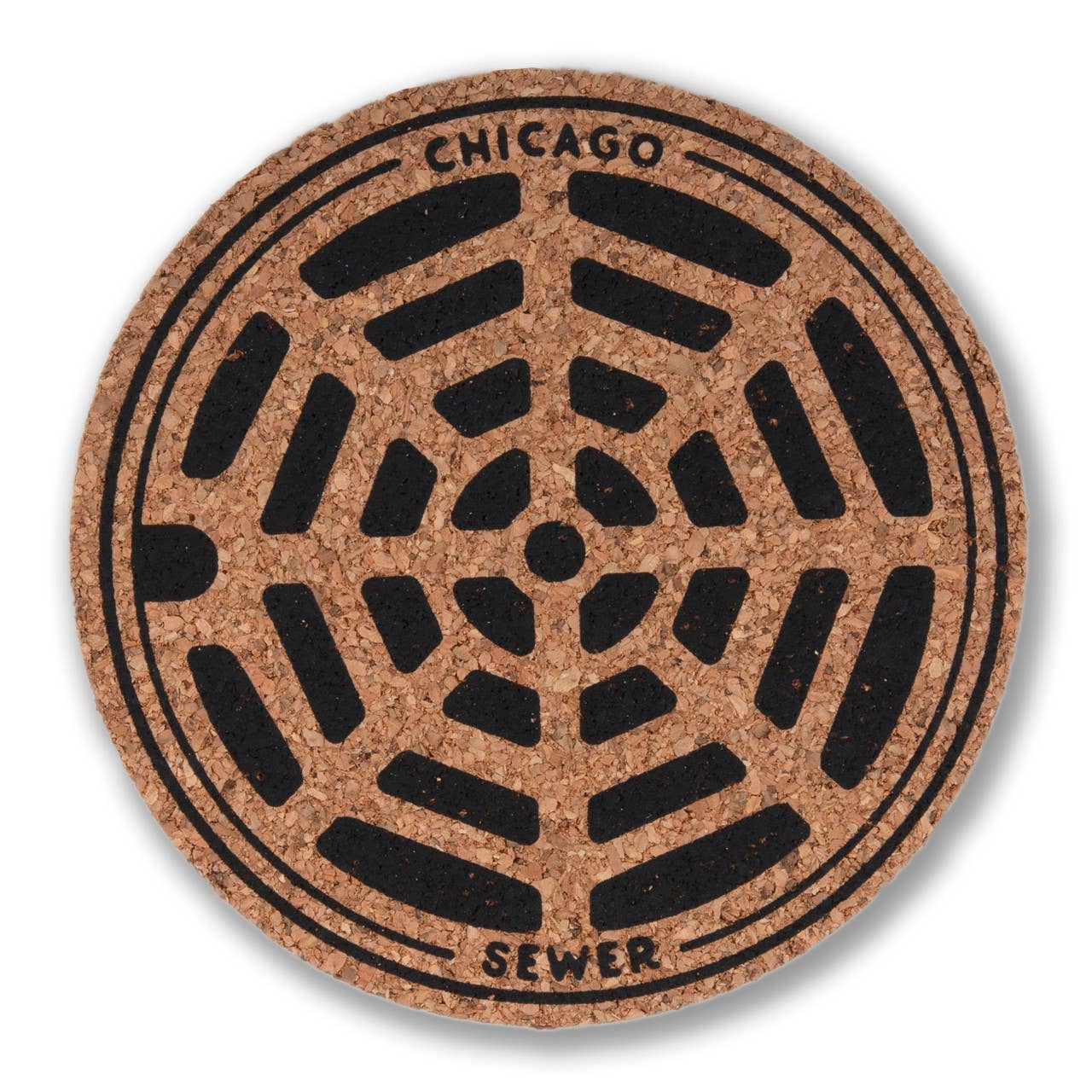 Transit Tees - Wholesale Coasters - Chicago Sewer Coaster0