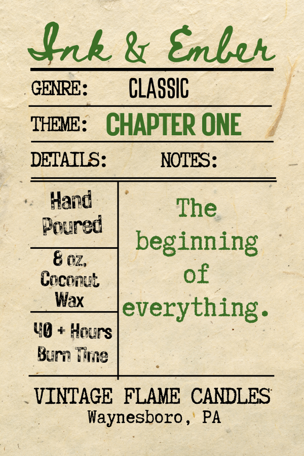 The Vintage Flame Candles - Wholesale Jar/Filled Candle - Dark Academia -  Ink & Ember Collection  15