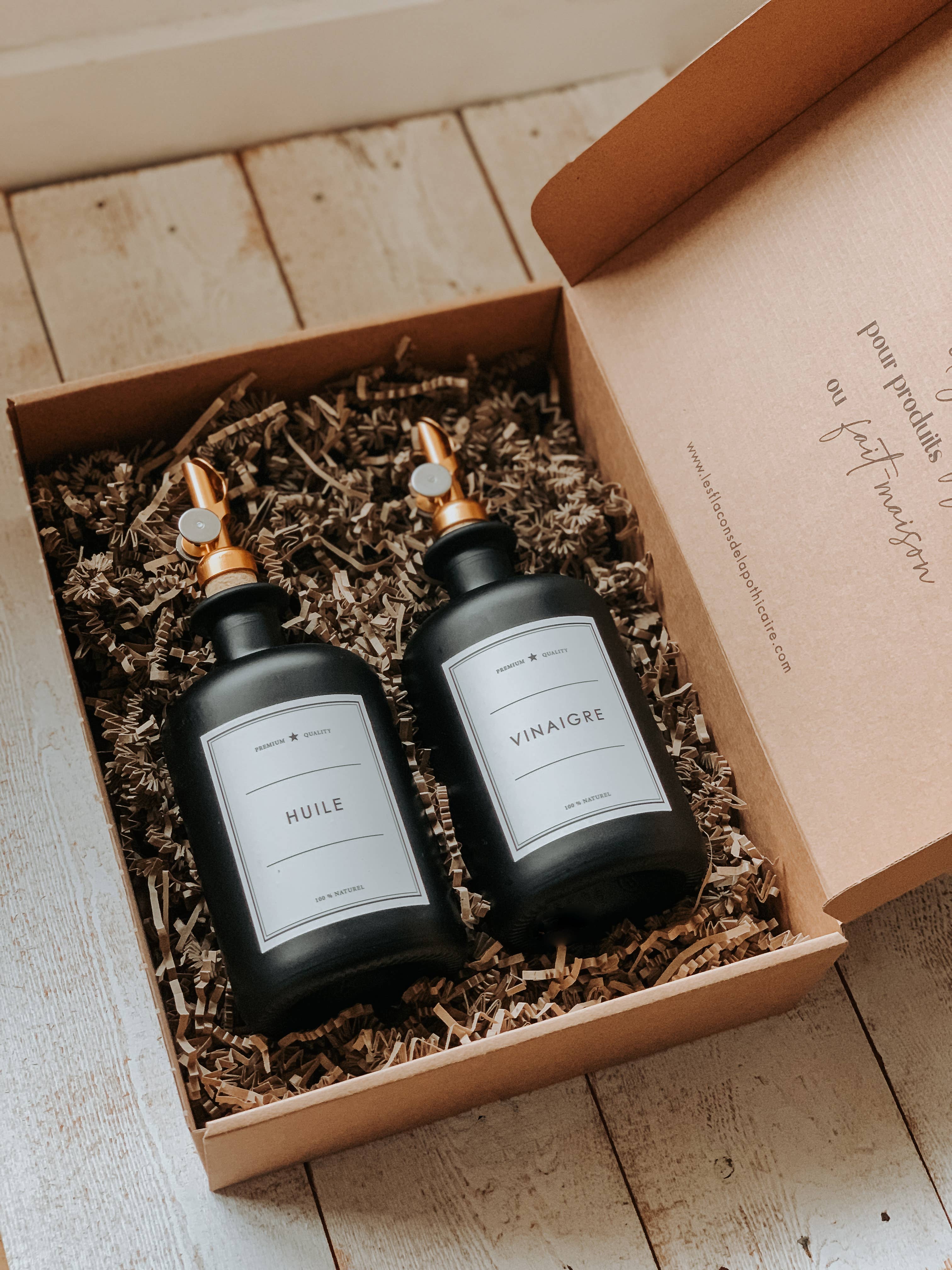 Les Flacons de l’Apothicaire - Wholesale Oil/Vinegar Dispenser - Box Prestige Oil & Vinegar2