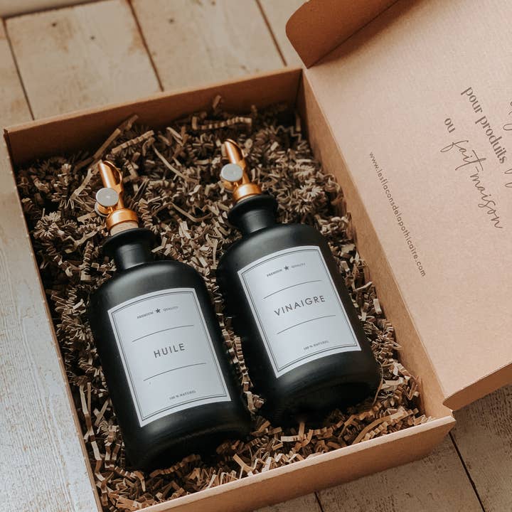 Les Flacons de l’Apothicaire - Wholesale Oil/Vinegar Dispenser - Box Prestige Oil & Vinegar2