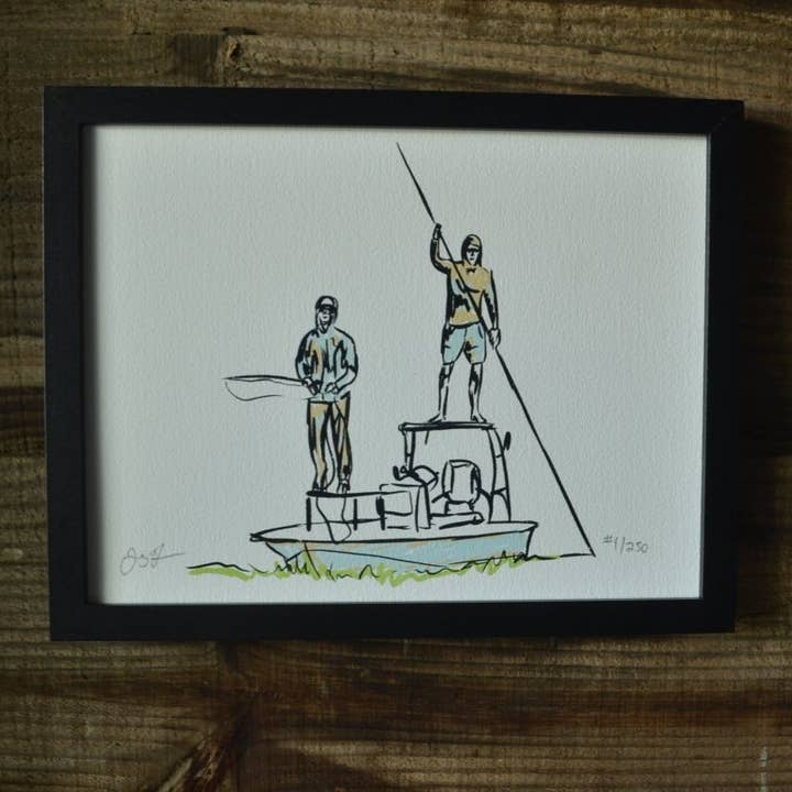 Poling Print (cadre non inclus) pour la vente par Jaybo Art