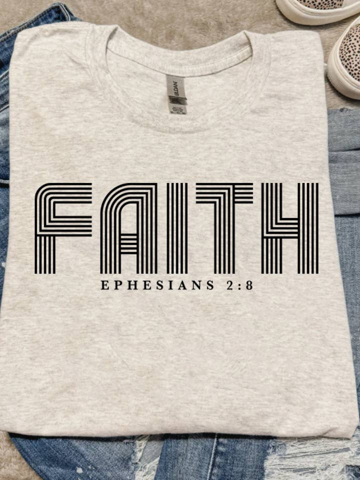 Faith Tee for wholesale by Southern Chic