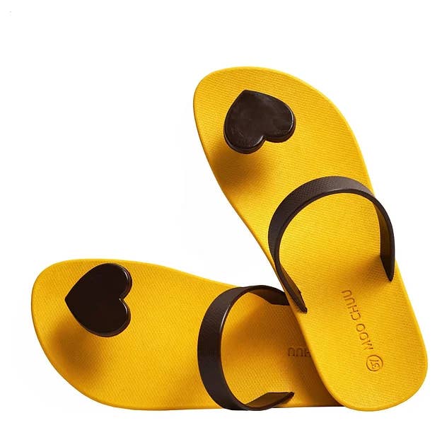 MOO CHUU UK – wholesale Flip Flops – Women’s – Sweety Heart Flipflops - Choose Your Own Colour Way - Eco4