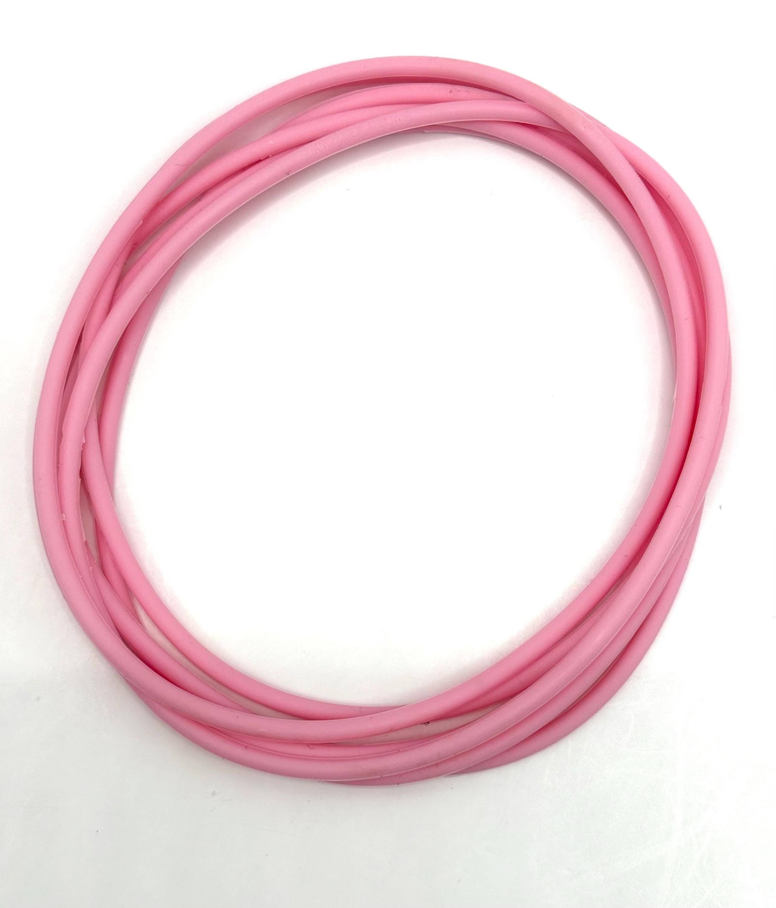 ASAP Craft Supplies - Wholesale Jewelry Set - Women’s Silicone Jelly Bracelet - Stackable - set of 6 - size 8.5”5