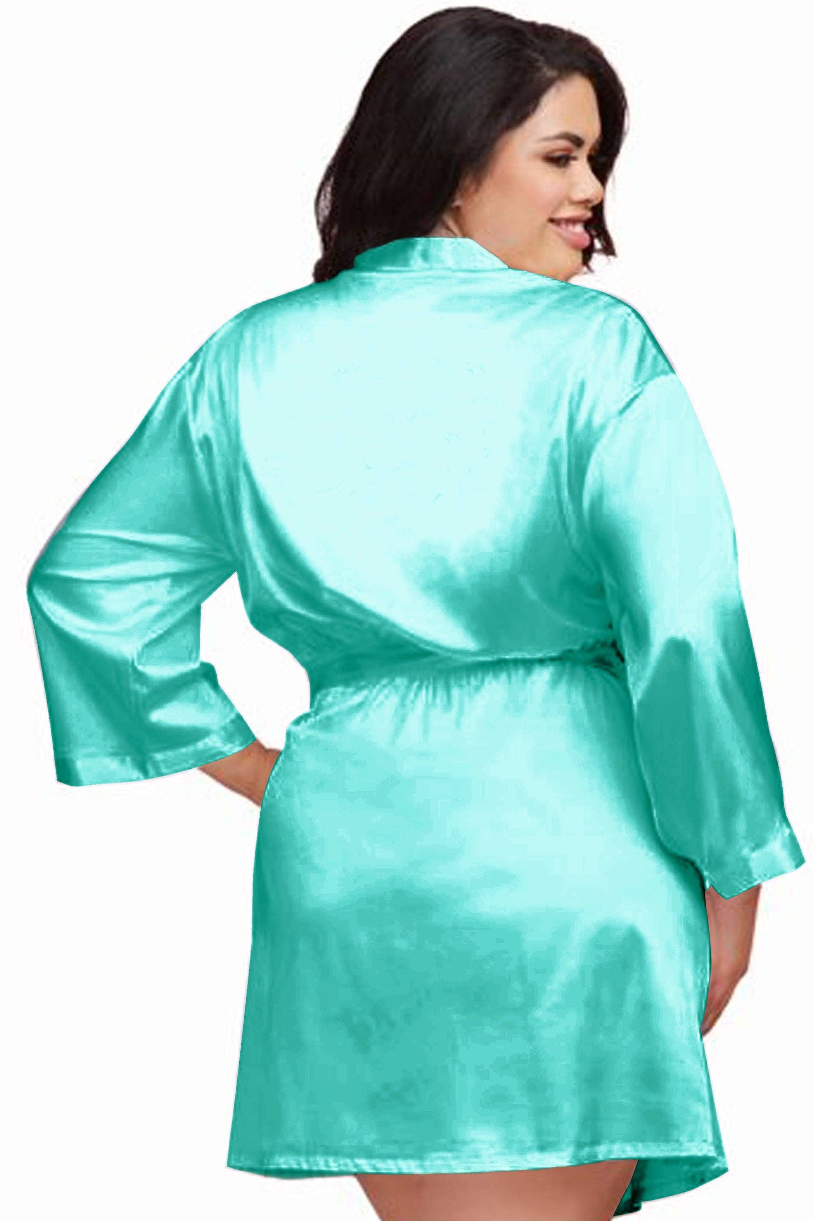 GiftsbyPR - Wholesale Robe – Women's - Mint Robe | Mint Bridesmaid Robe | Mint Wedding | Mint Weddi15