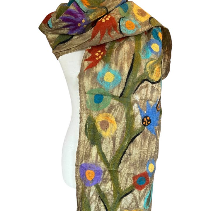 Pomegranate Moon - Wholesale Scarf - Women's - Garden Scarf1