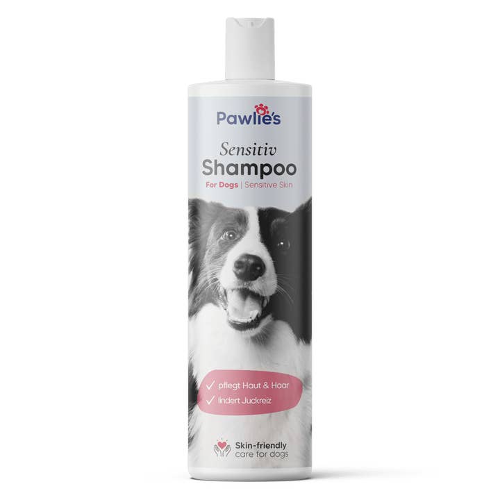 Sensitive hund shampoo mod kløe og tør hud for engroshandel hos Pawlie's