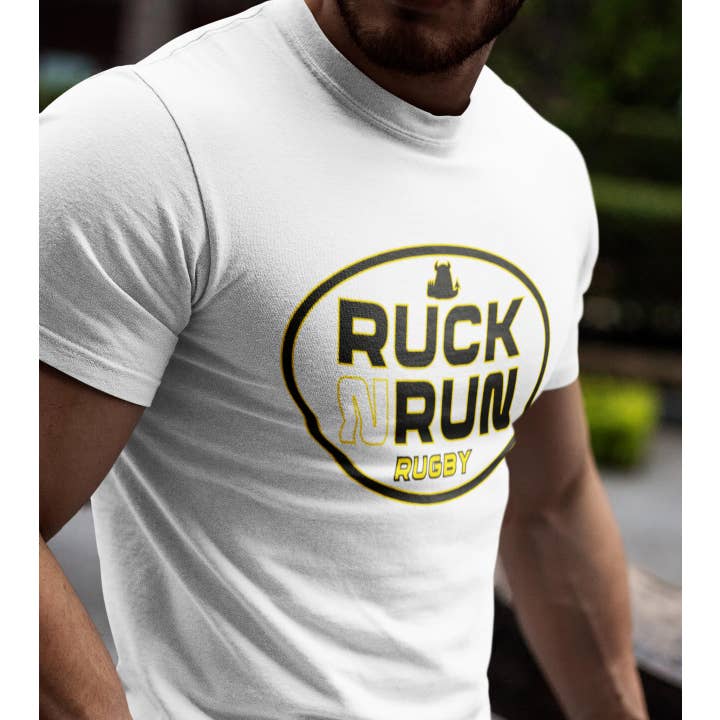 Beasties © • Limitierte Auflage • RucknRun Rugby-T-Shirt • Herren für den Großhandel von beasties