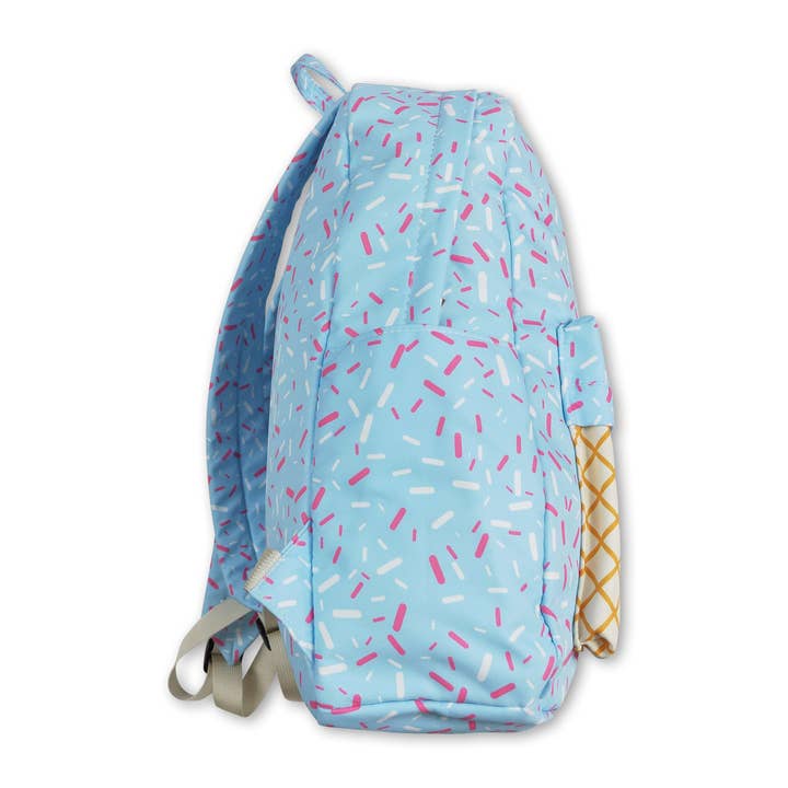 Yawoo Garments - Wholesale Backpack - Kids - Light blue ice cream sprinkle kids backpack3