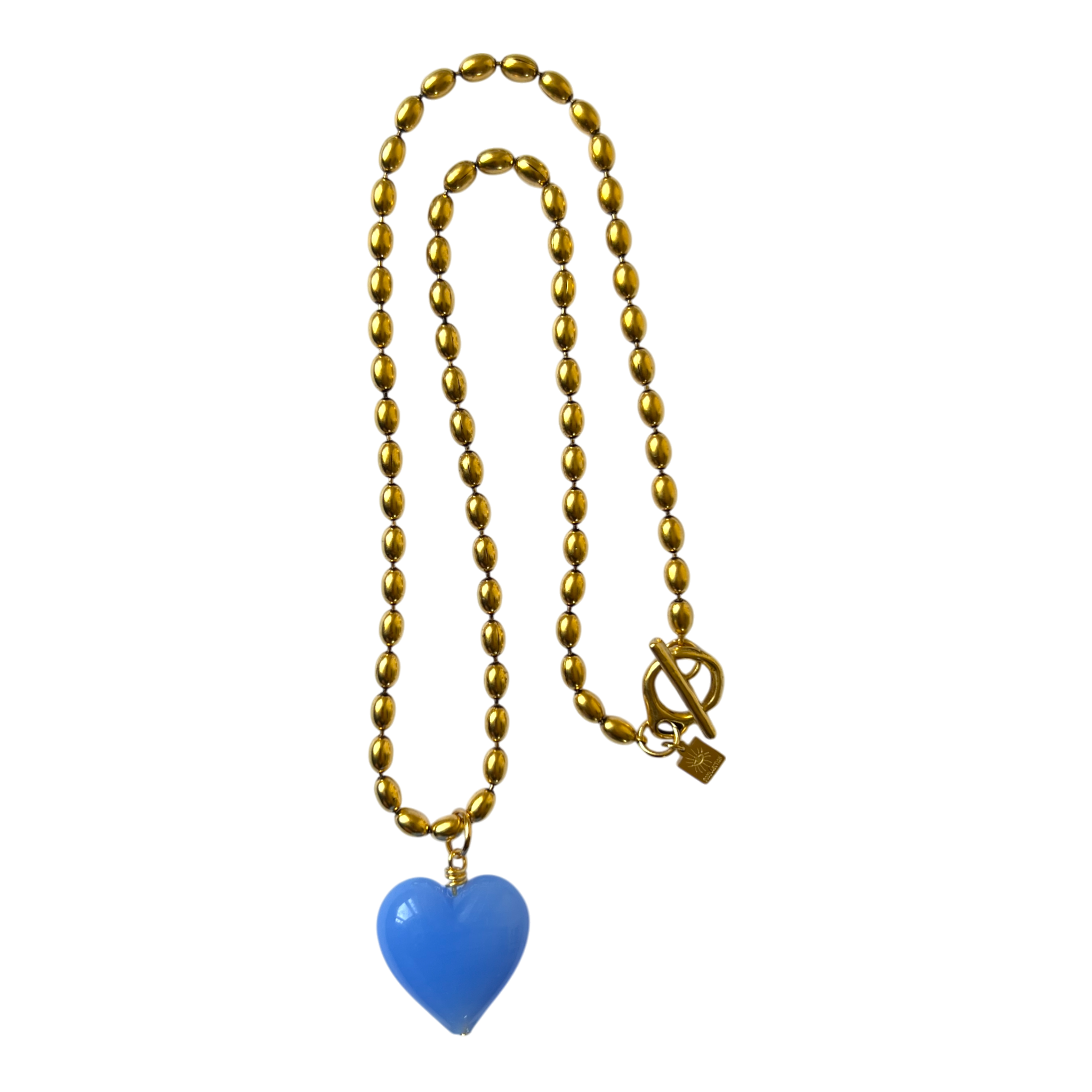 sccollection - Wholesale Pendant/Charm Necklace - Bacio Mini Glass Heart Necklace4