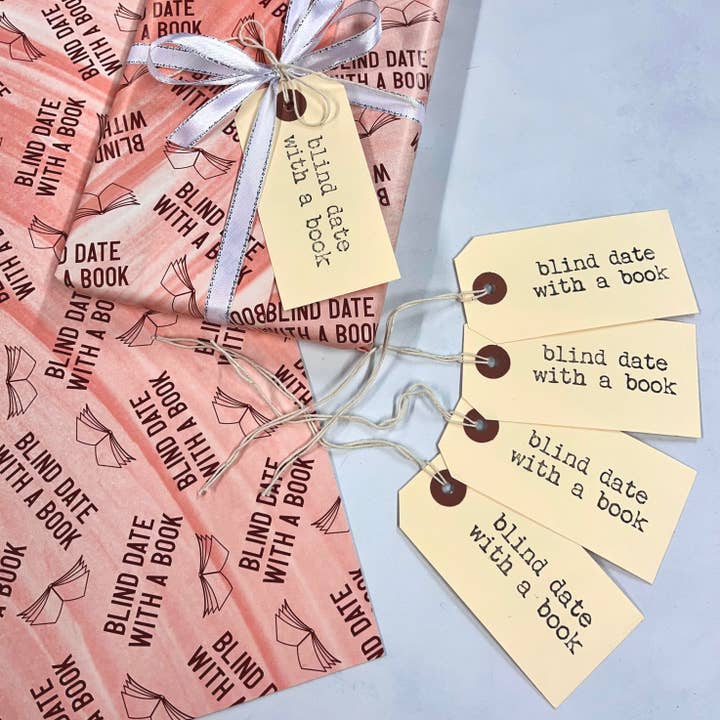 Bookishly - Wholesale Gift Tag - Blind Date with a Book Tag