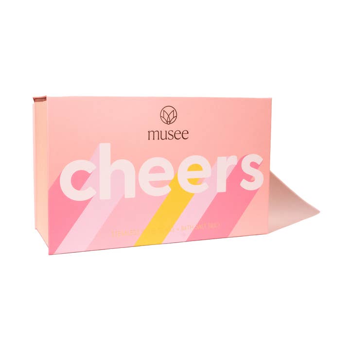 Cheers-Wine Glass+Badzoutset voor wholesale door Musee
