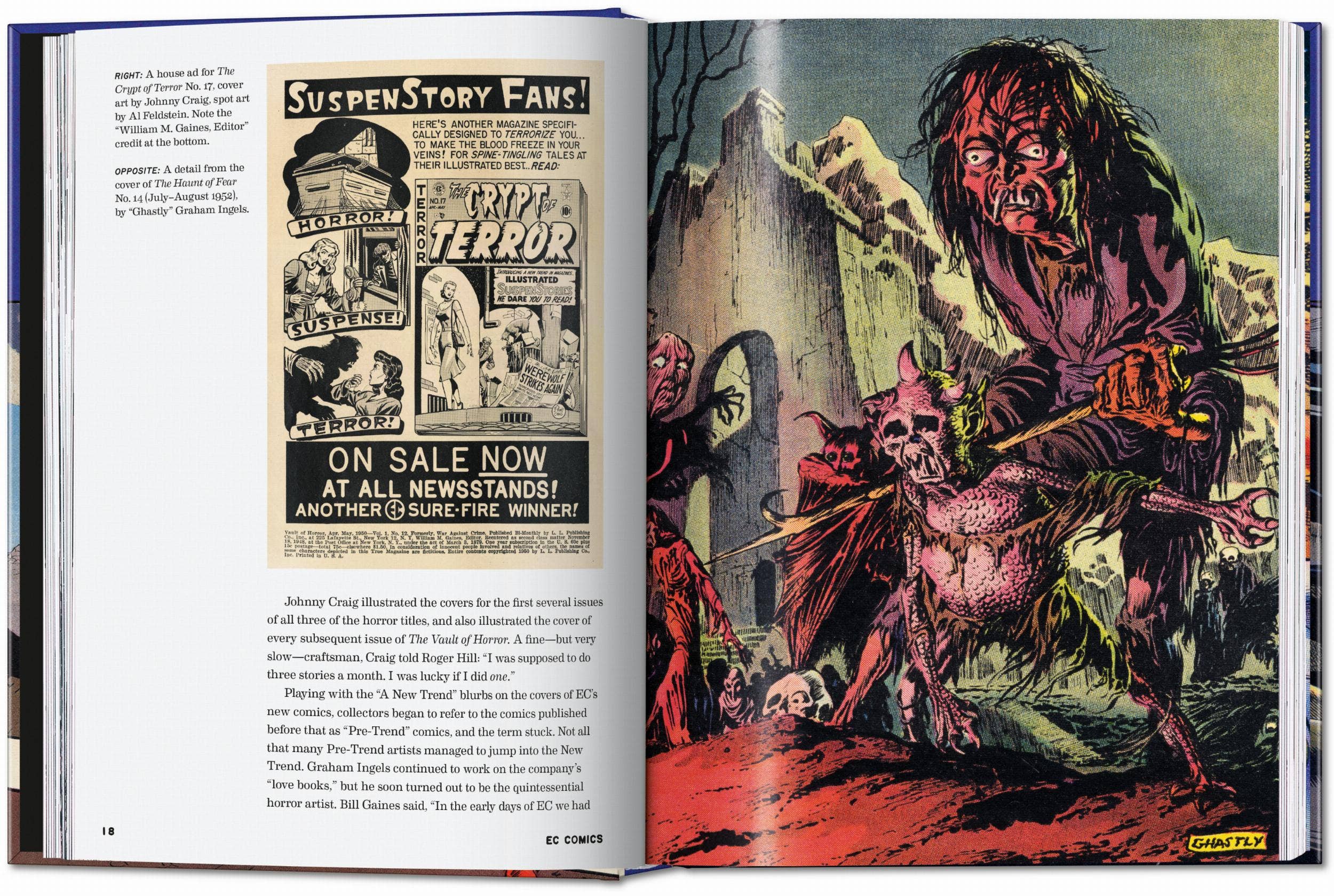 TASCHEN Europe - Wholesale Display Book - EC Comics. The New Trend 1950–54. 45th Ed. (English)3
