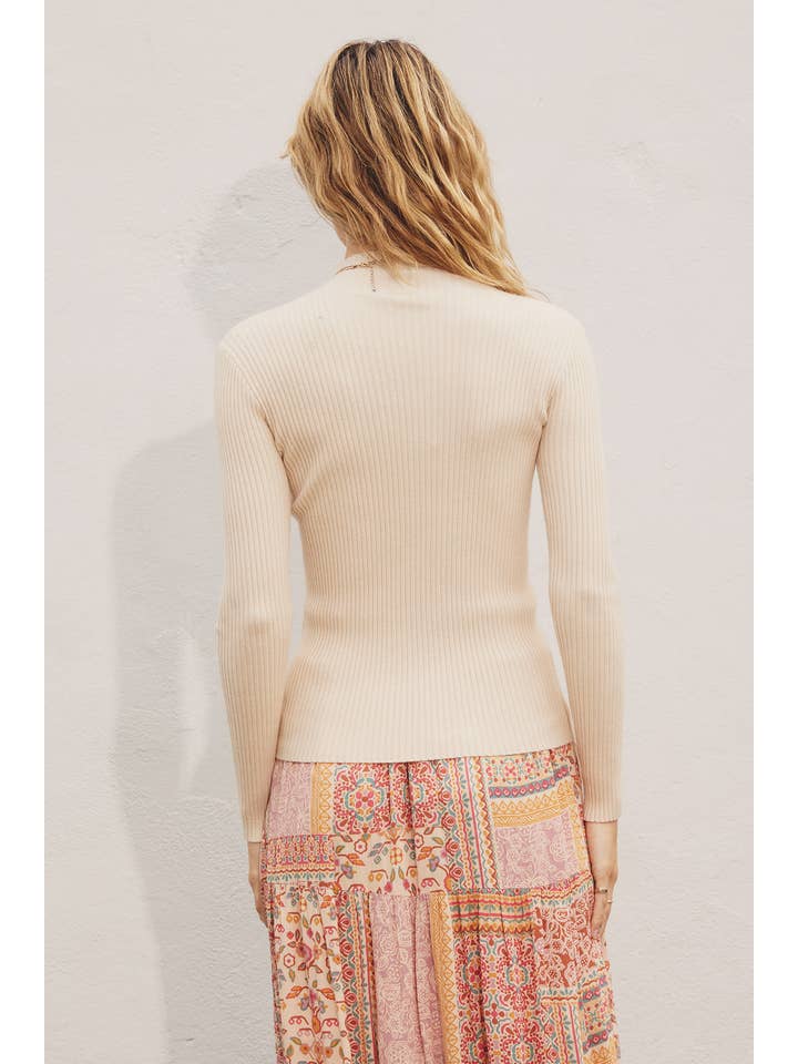 Dress Forum - Wholesale Pullover-trui - Dames - FW9381 Trui met ronde hals en lange mouwen9