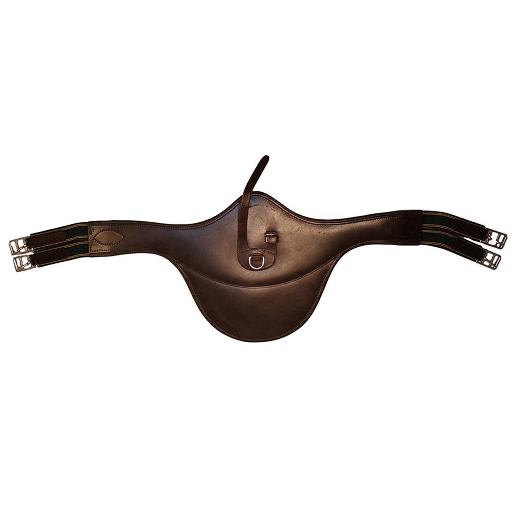 Grewal Equestrian - Wholesale Horseback Riding Gear - Grewal Equestrian Contour Designed Leather Stud Guard Girth1