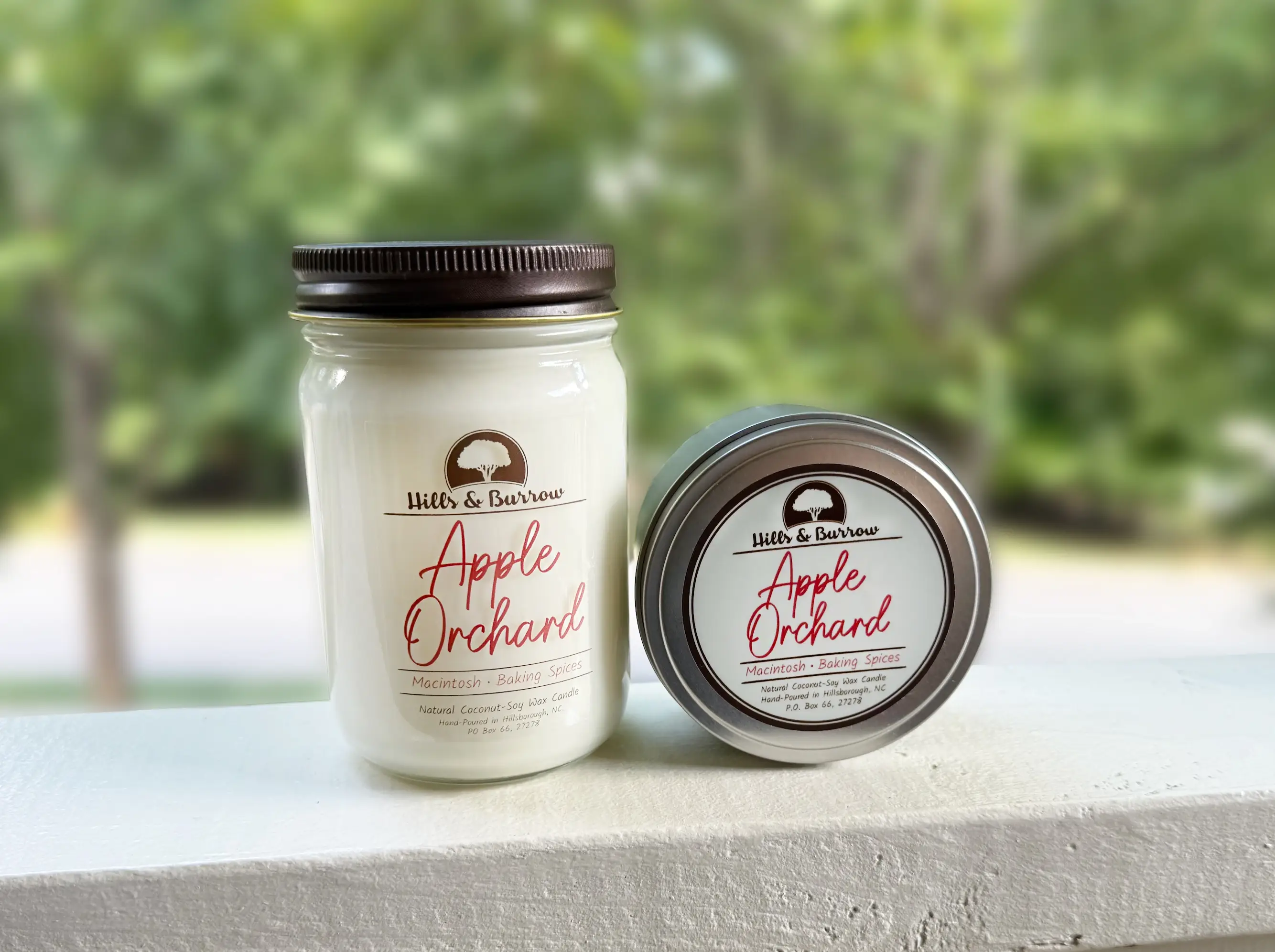 Hills & Burrow – wholesale Burkljus – Äppelodling – Krispigt äpple, skördekrydda & höstljus5