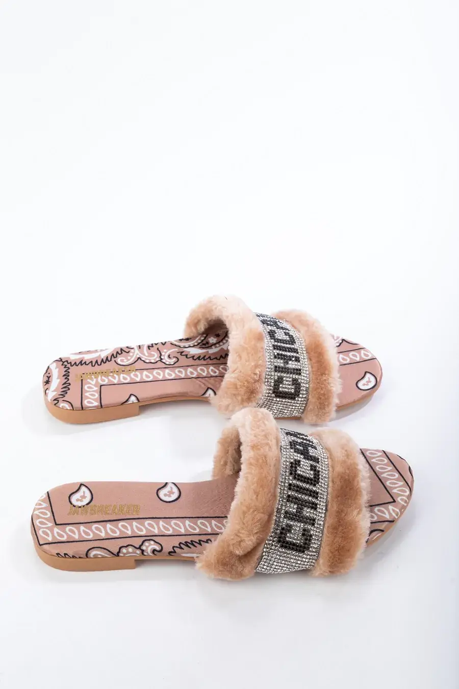 DIVERGENT FOOTWEAR - Wholesale Slides - Women's - VERBAGE SLIDES-NUDE1