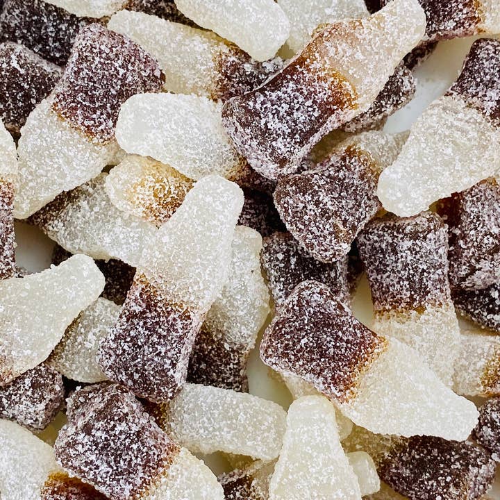 Sour Cola Bottles - Vegan Sweet Bulk Bags - 1kg - Eco for wholesale by Sweet Yourself Ltd.