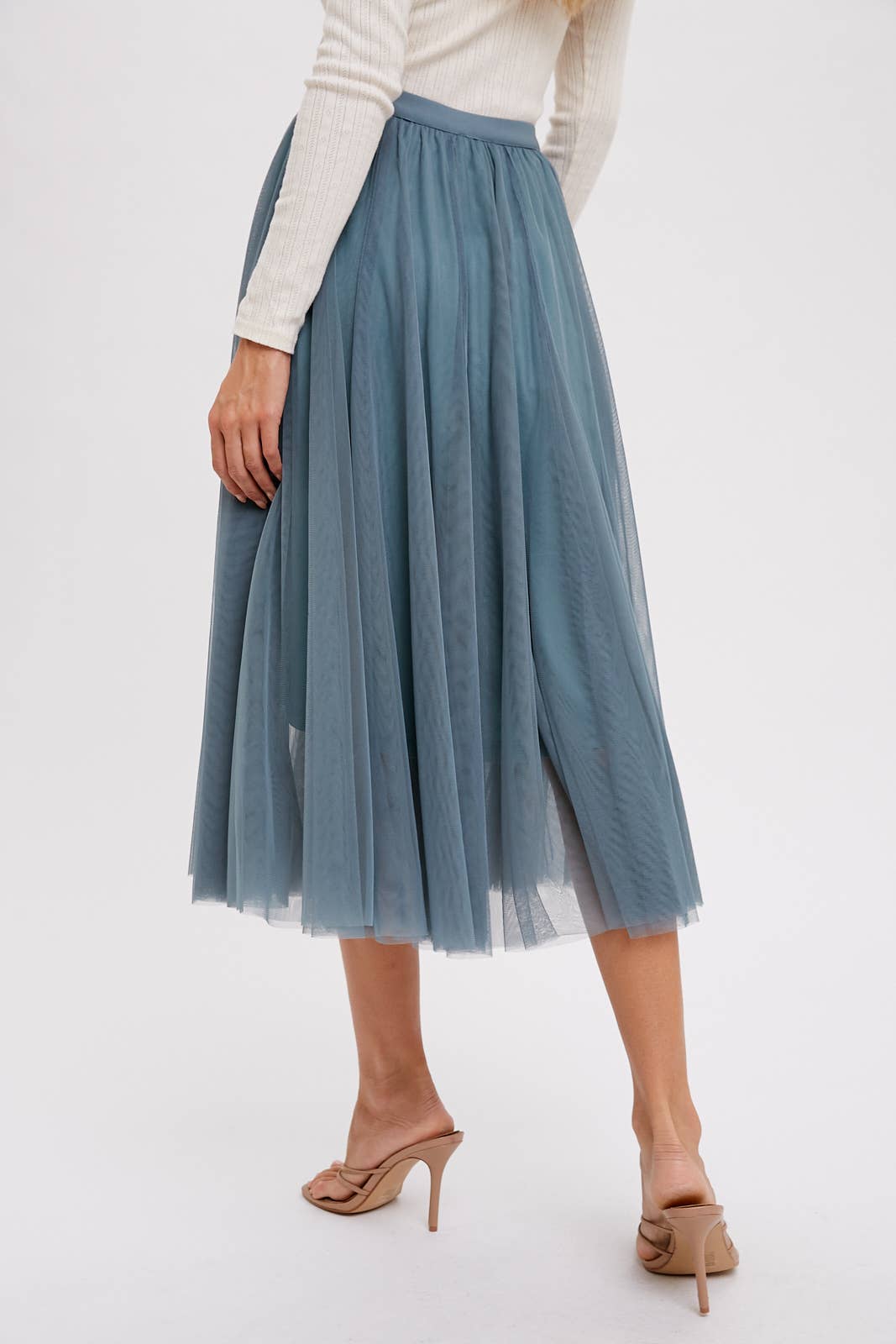 Bluivy - Wholesale Skirt - Women's - TULLE MIDI SKIRT6