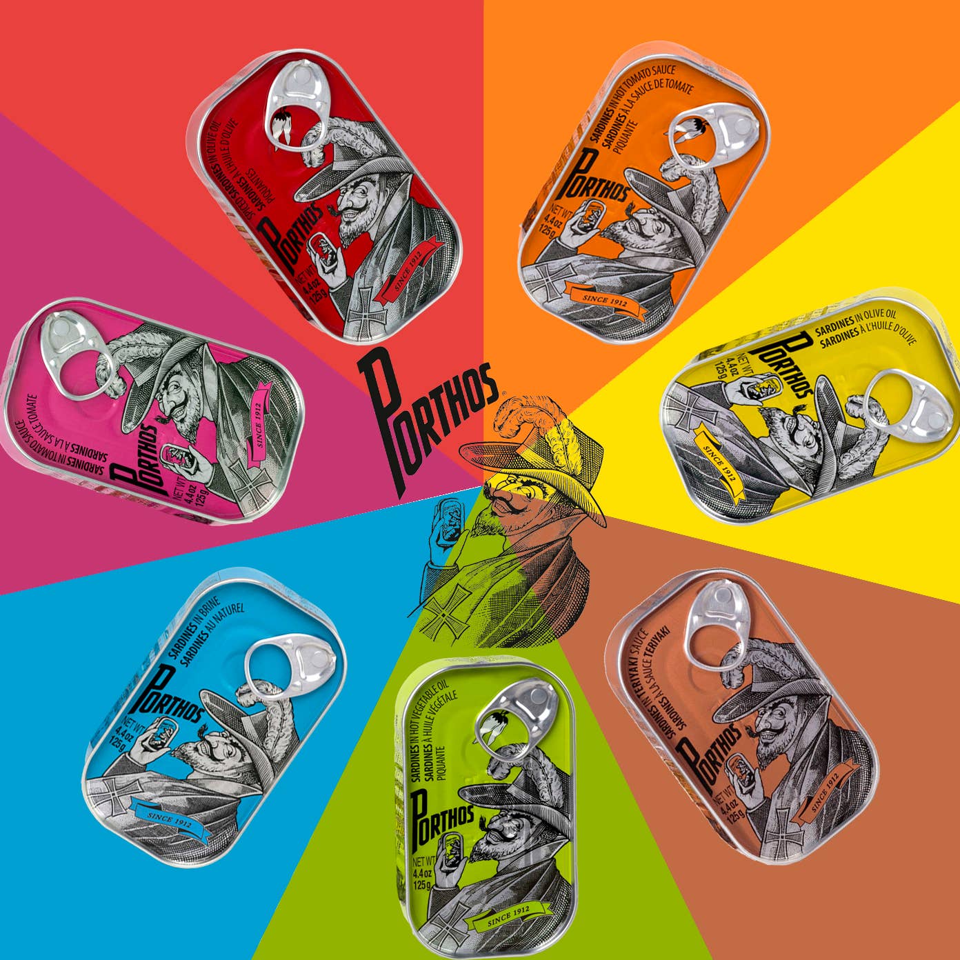 International Loft - Wholesale Tinned Fish - Porthos Sardines in Olive Oil2