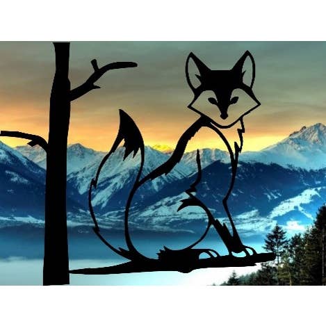 Fox 15X15 for wholesale by PDR Metal Art and Fab