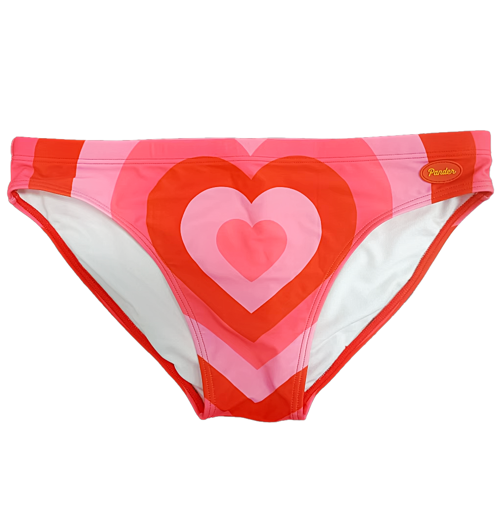 Pander - Wholesale Swim Bottoms - Men's - Radial Heart Swim Brief3