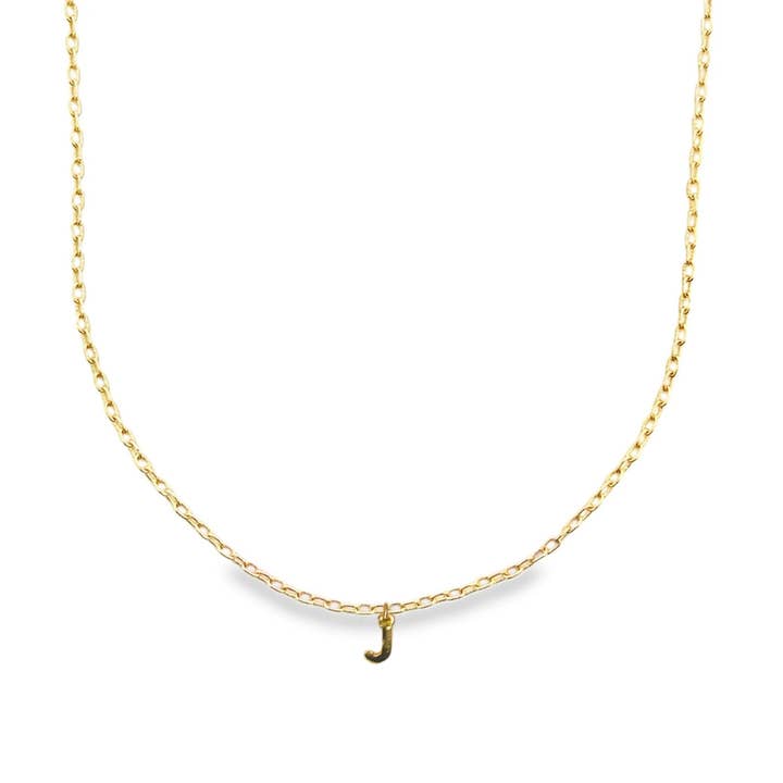Camilla Limón - Wholesale Pendant/Charm Necklace - Tiny Initial Charm Personalized Gold-Filled Necklace8