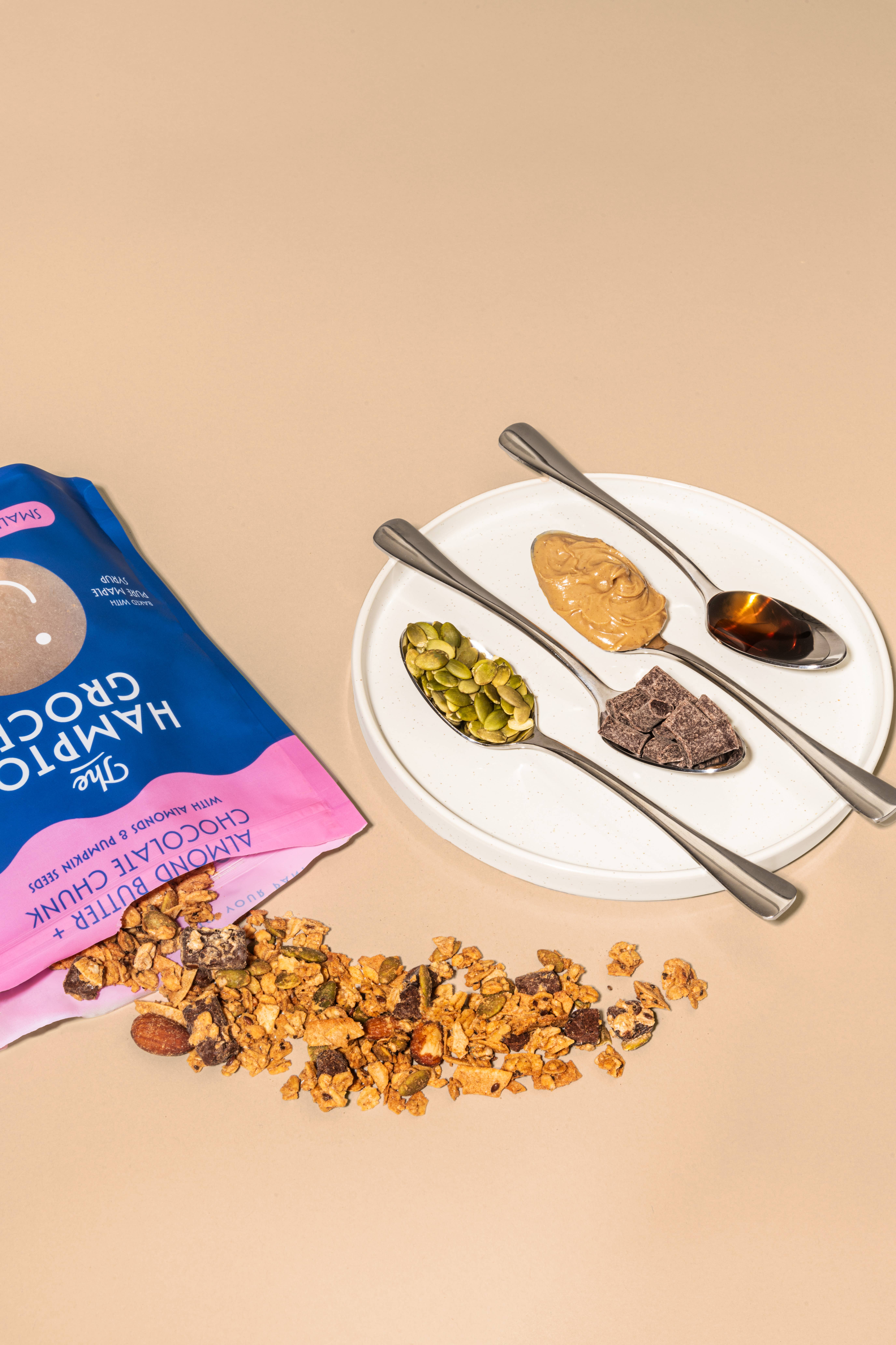 The Hampton Grocer Granola - Wholesale Granola - Almond Butter + Chocolate Chunk Granola2