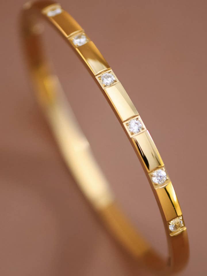 18K Verguld Waterdichte Roestvrijstalen Armband - 7615 voor wholesale door Mia Accessories