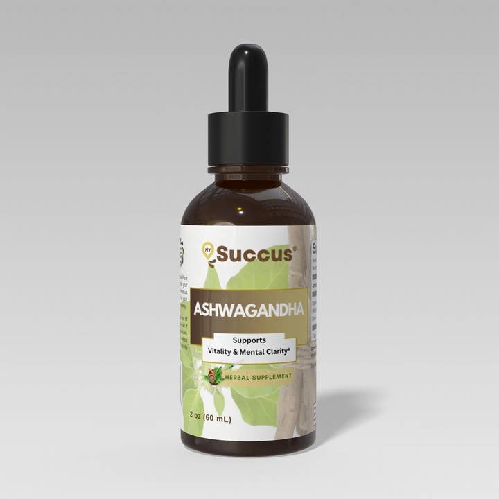 Succus - Wholesale Tincture - Ashwagandha Tincture — Calm and Balance0