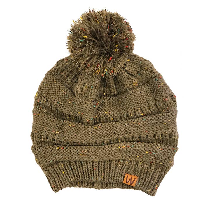 Wrapables.com - Wholesale Beanie - Women's - Wrapables Warm Knit Confetti Beanie with Pom Pom9