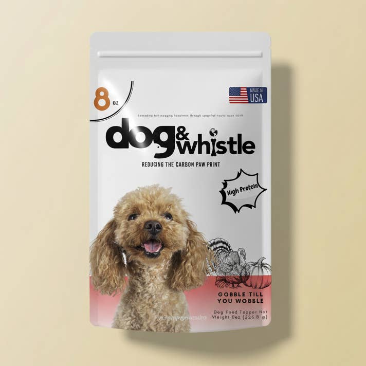 Pasto Dog & Whistle Gobble Till You Wobble - 8oz per la vendita all'ingrosso da parte di Dog & Whistle