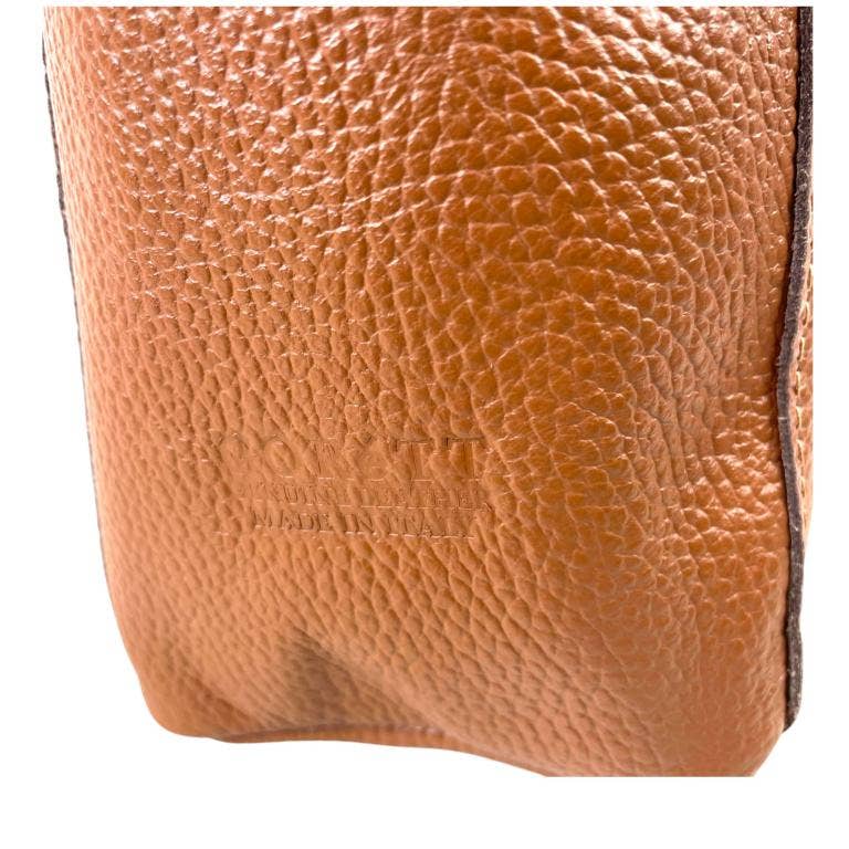 Chenson & Gorett – wholesale Väska med handtag – Dam – Stor italiensk läderväska med dekorativa nitar3