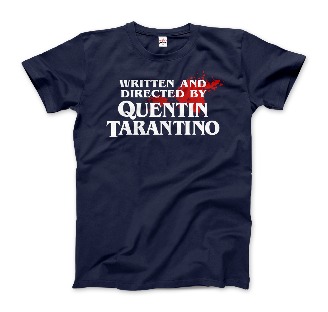 Art-O-Rama Shop - Wholesale Screen Printed T-Shirt - Women's - Written and Directed by Quentin Tarantino (Bloodstained) T-Shirt13