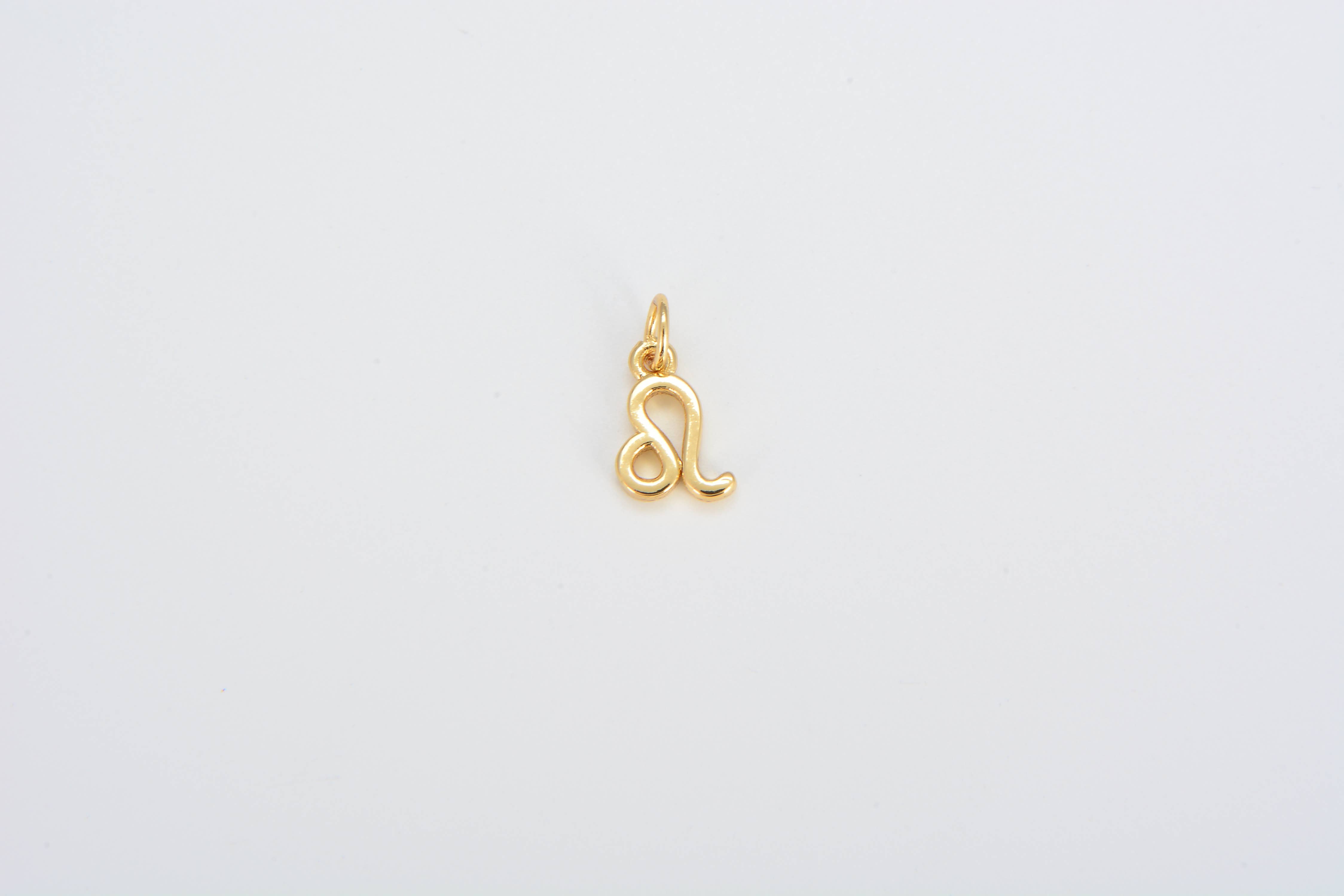 findings4uGem - Wholesale Pendant/Charm Necklace - Zodiac Gold Filled Constellation Astrology Charm, CP15913