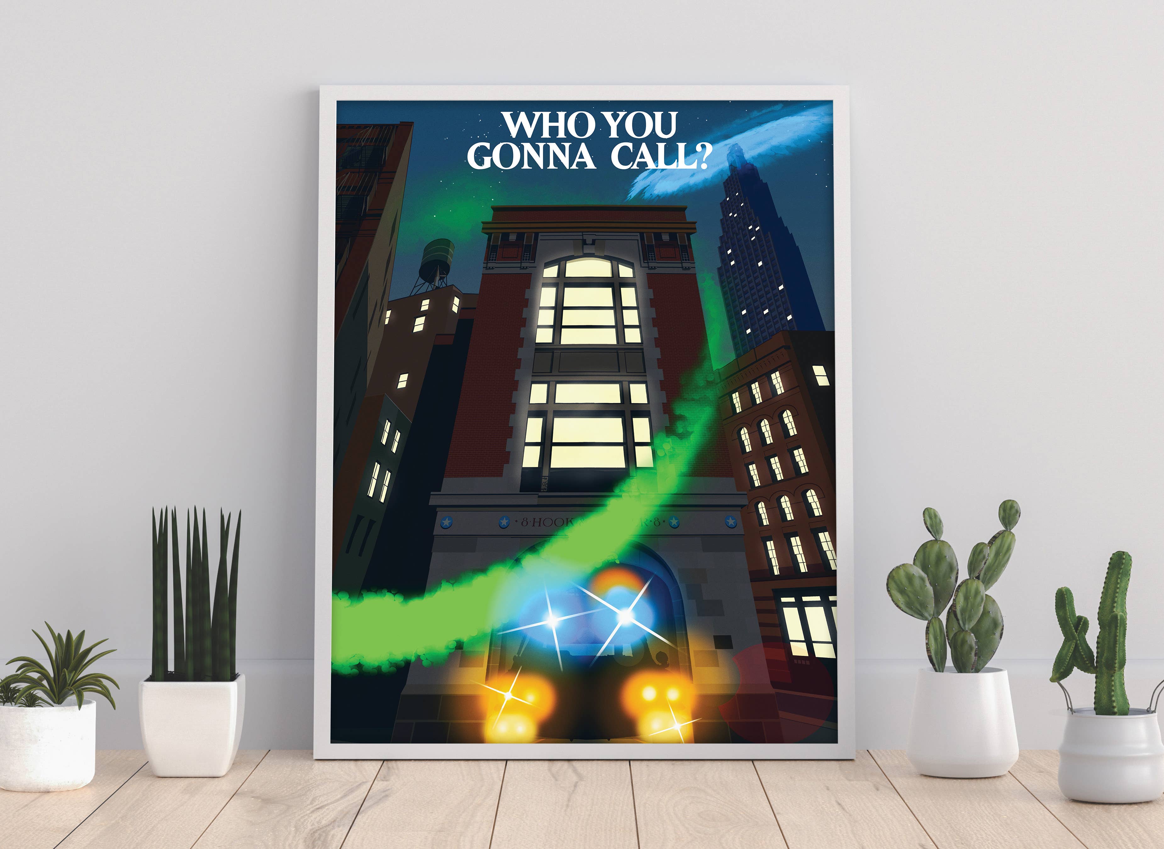 Star Editions - Wholesale Art Print - Film Poster- Who You Gonna Call? - Night Time - Art Print0