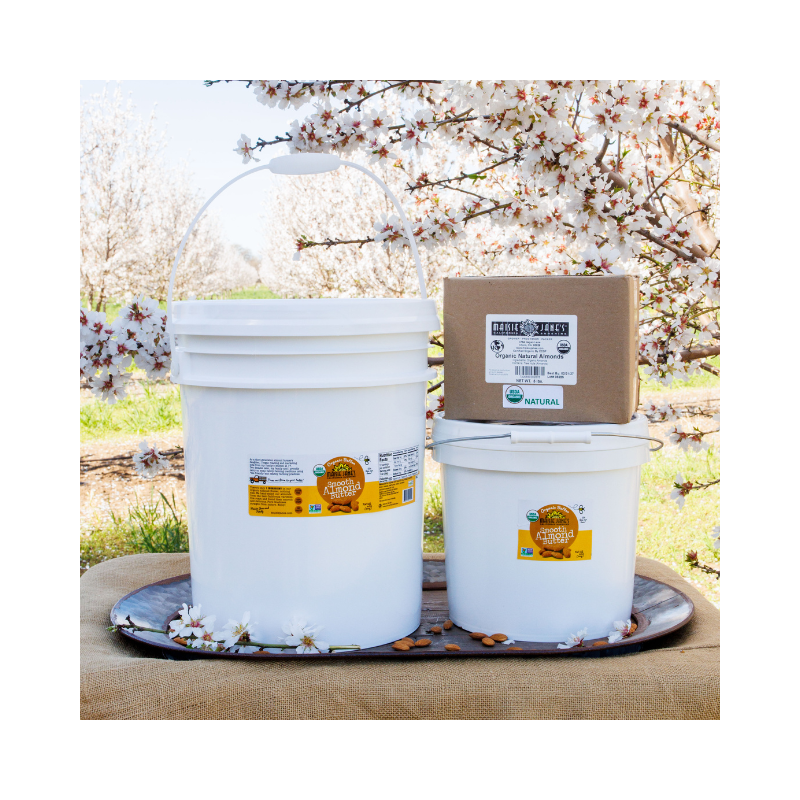 Maisie Jane’s - Wholesale Nuts - Almonds Natural Whole, California 5 lb. - BULK, Food Service1