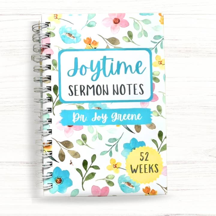 Joytime Ministries - Wholesale Notebook - Sermon Notebook - 52 Weeks!5