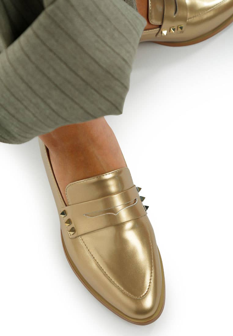 Rag Company - Wholesale Loafers - Women's - Noshiya Patent Pleather Penny Loafers17