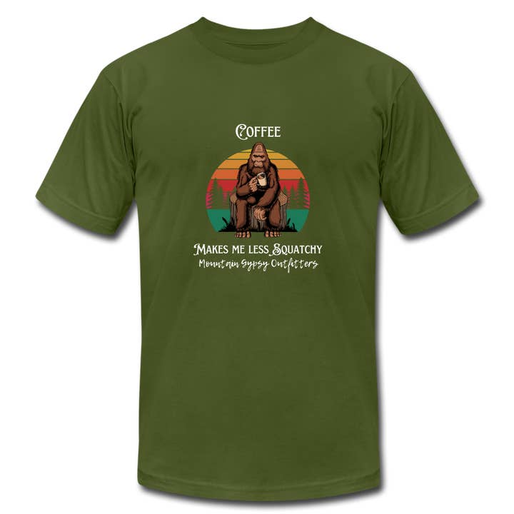 Squatchy Boyfriend T-Shirt für den Großhandel von Mountain Gypsy Outfitters