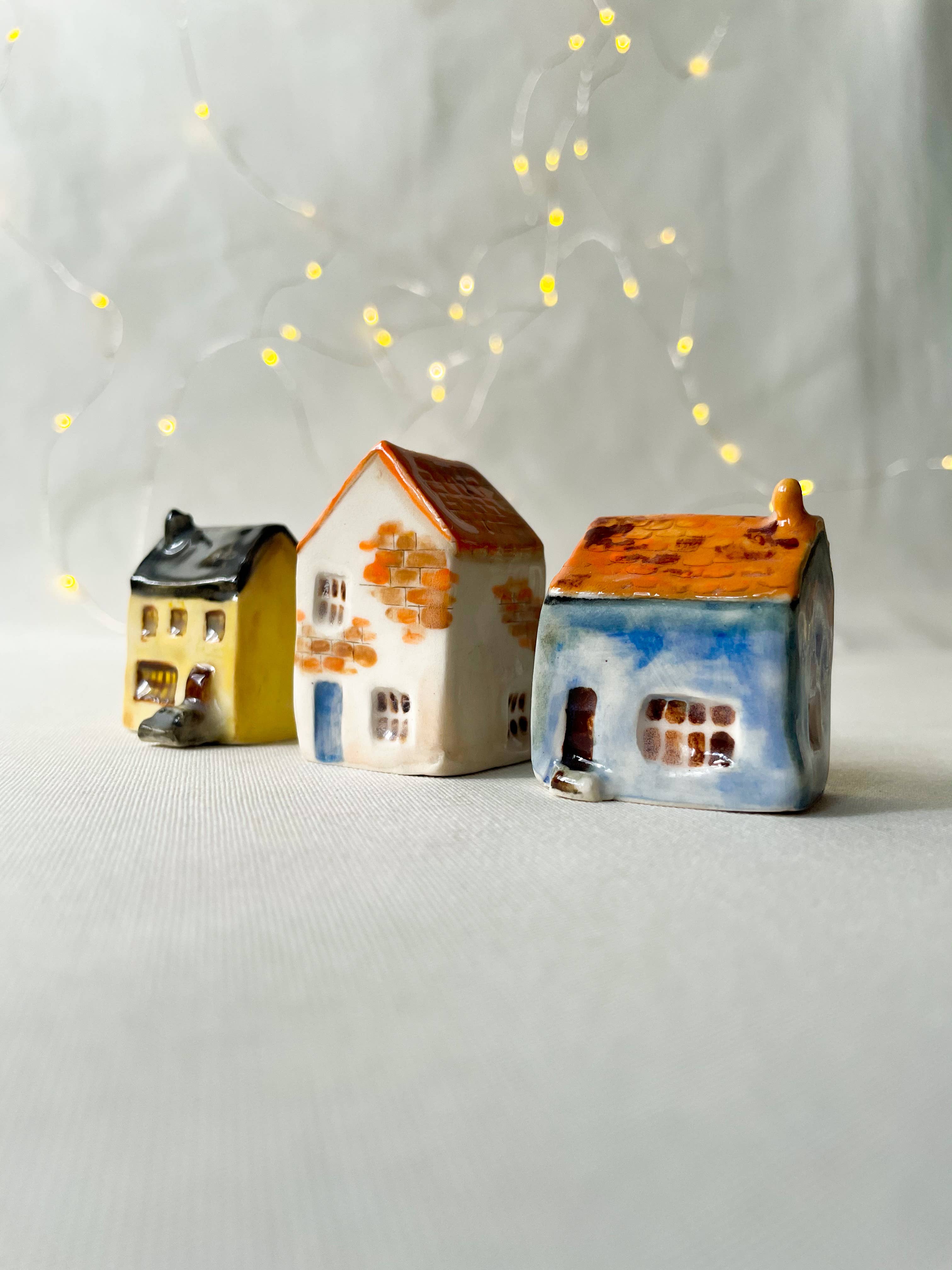 Mist Ceramics - Vendita all'ingrosso Decorazioni da tavolo - Casetta in ceramica, decorazione per la casa, porta piante4