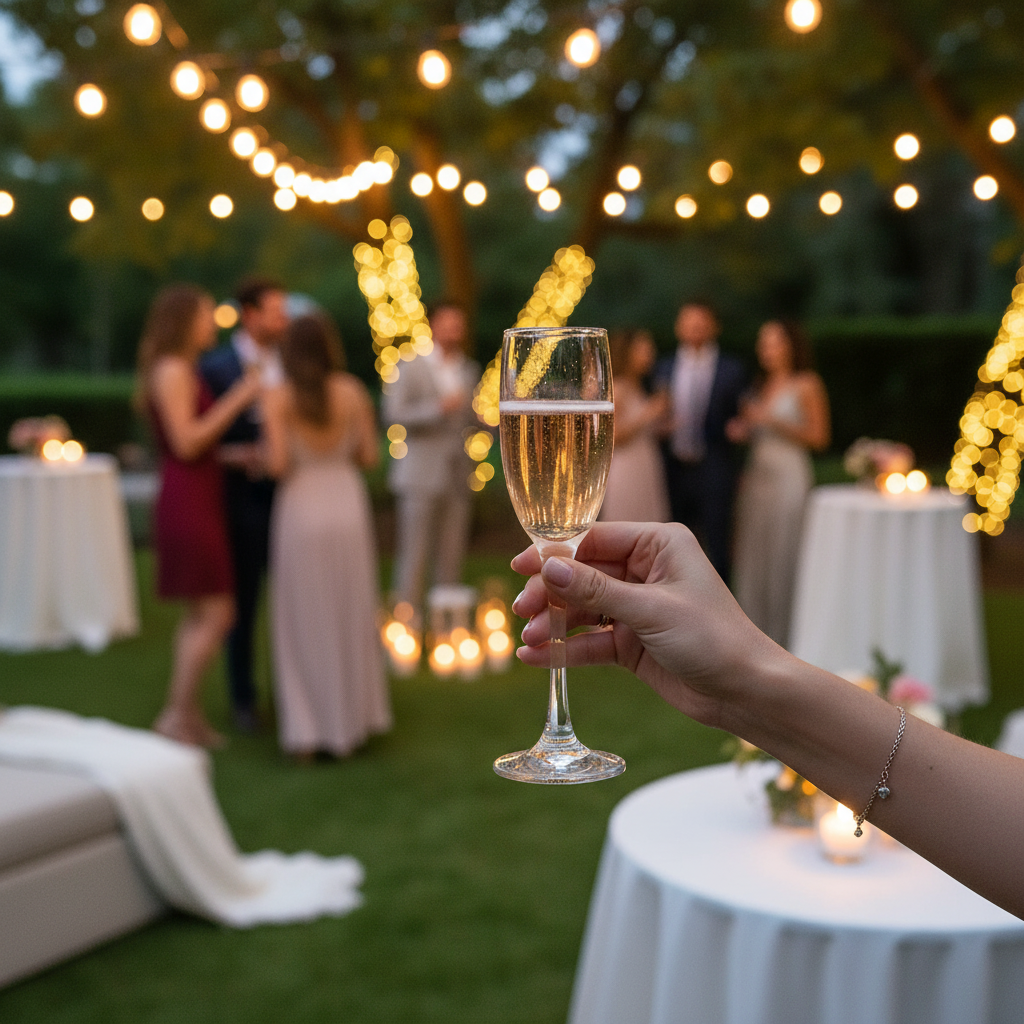 Kadra Kitchenware - Vente Flûtes de champagne - Flûte à champagne Nadir - Barone, 6,5 oz2