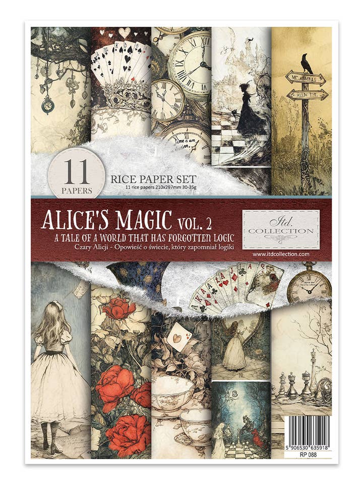 RP088 - Ensemble Créatif Papier de Riz pour la vente par Decoricepaper